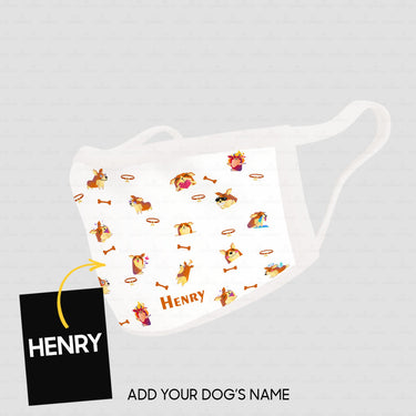 Personalized Dog Gift Idea - Cute Dogs 17 For Dog Lovers - Cloth Mask